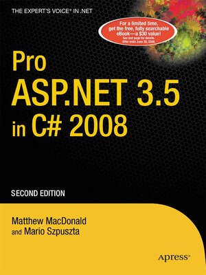 cover image of Pro ASP.NET 3.5 in C# 2008
